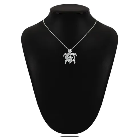 Minimalist Europe and the United States Fashion Shiny Pendant Necklace Zircon Jewelry Collarbone Chain - view 2
