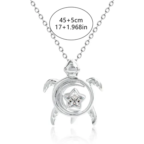 Minimalist Europe and the United States Fashion Shiny Pendant Necklace Zircon Jewelry Collarbone Chain - view 3
