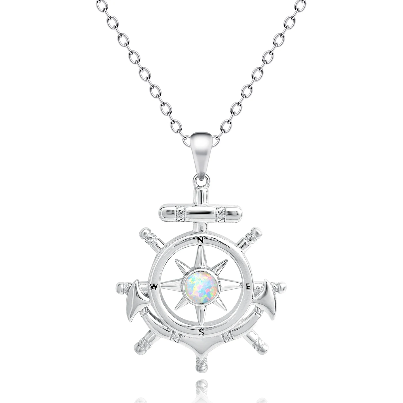 Europe and the United States Fashion Shiny Pendant Necklace Australian Jewelry Collarbone Chain - Style 4051 made by BlueOne Jewelry