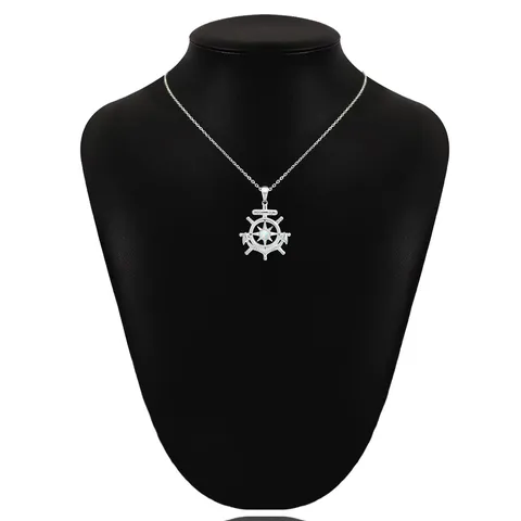 Europe and the United States Fashion Shiny Pendant Necklace Australian Jewelry Collarbone Chain - Style 4051 - view 2