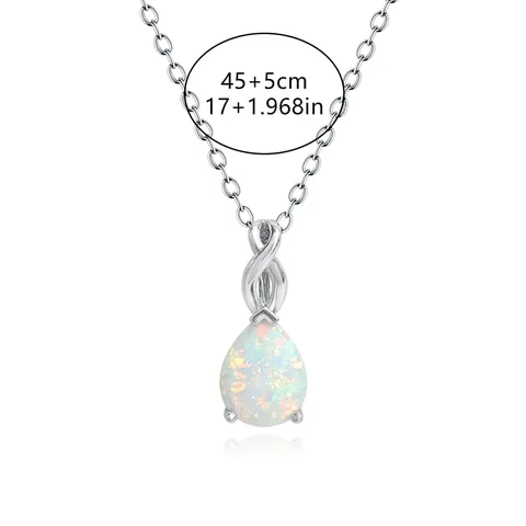 Europe and the United States Fashion Shiny Pendant Necklace Australian Jewelry Collarbone Chain - view 3