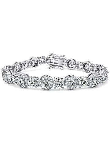 Europe and the United States Direct Sale Jewelry Classic Round Luxury Charm Bracelet - Plated Brass jewelry made by BlueOne Jewelry