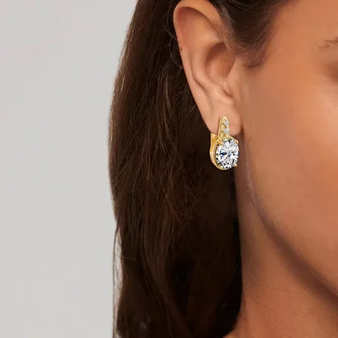 Europe and the United States Ear Buckle Female Korean Small Fresh Earrings - Style 4390 - view 2