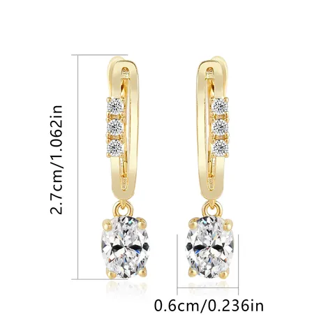 Europe and the United States Ear Buckle Female Korean Small Fresh Earrings - Style 4327 - view 3
