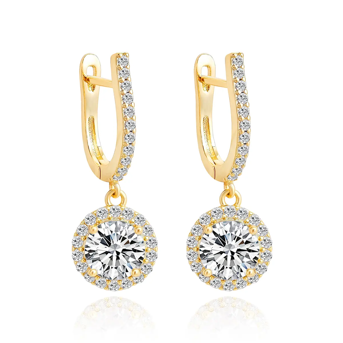 Europe and the United States Ear Buckle Female Korean Small Fresh Earrings - Style 4391 made by BlueOne Jewelry