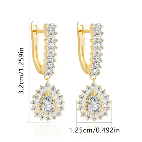 Europe and the United States Ear Buckle Female Korean Small Fresh Earrings - Style 4392 - view 3