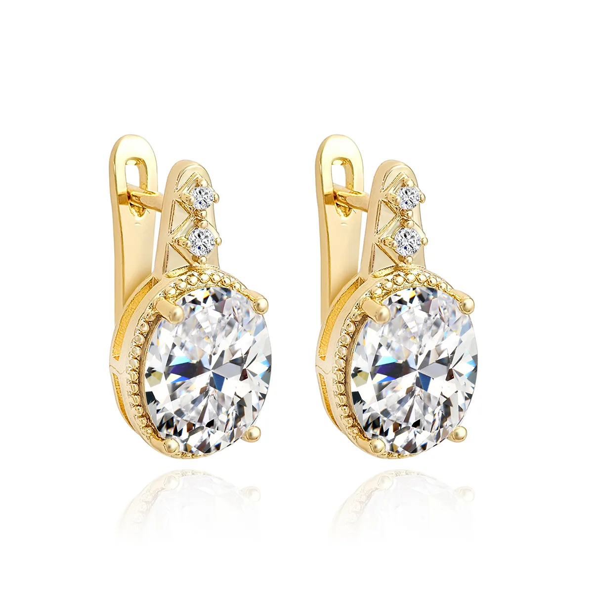 Europe and the United States Ear Buckle Female Korean Small Fresh Earrings - Style 4390 made by BlueOne Jewelry