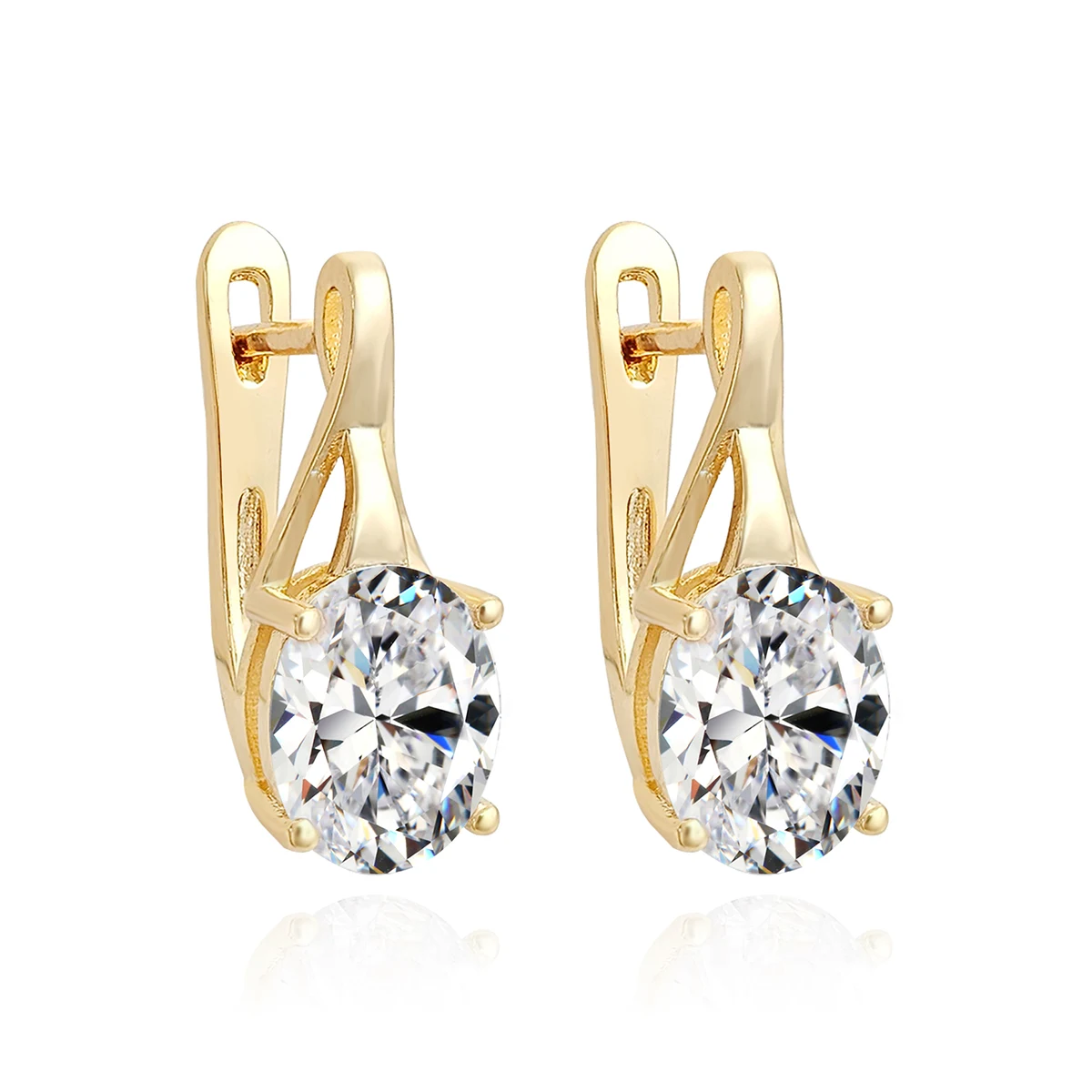 Europe and the United States Ear Buckle Female Korean Small Fresh Earrings - Style 4393 made by BlueOne Jewelry