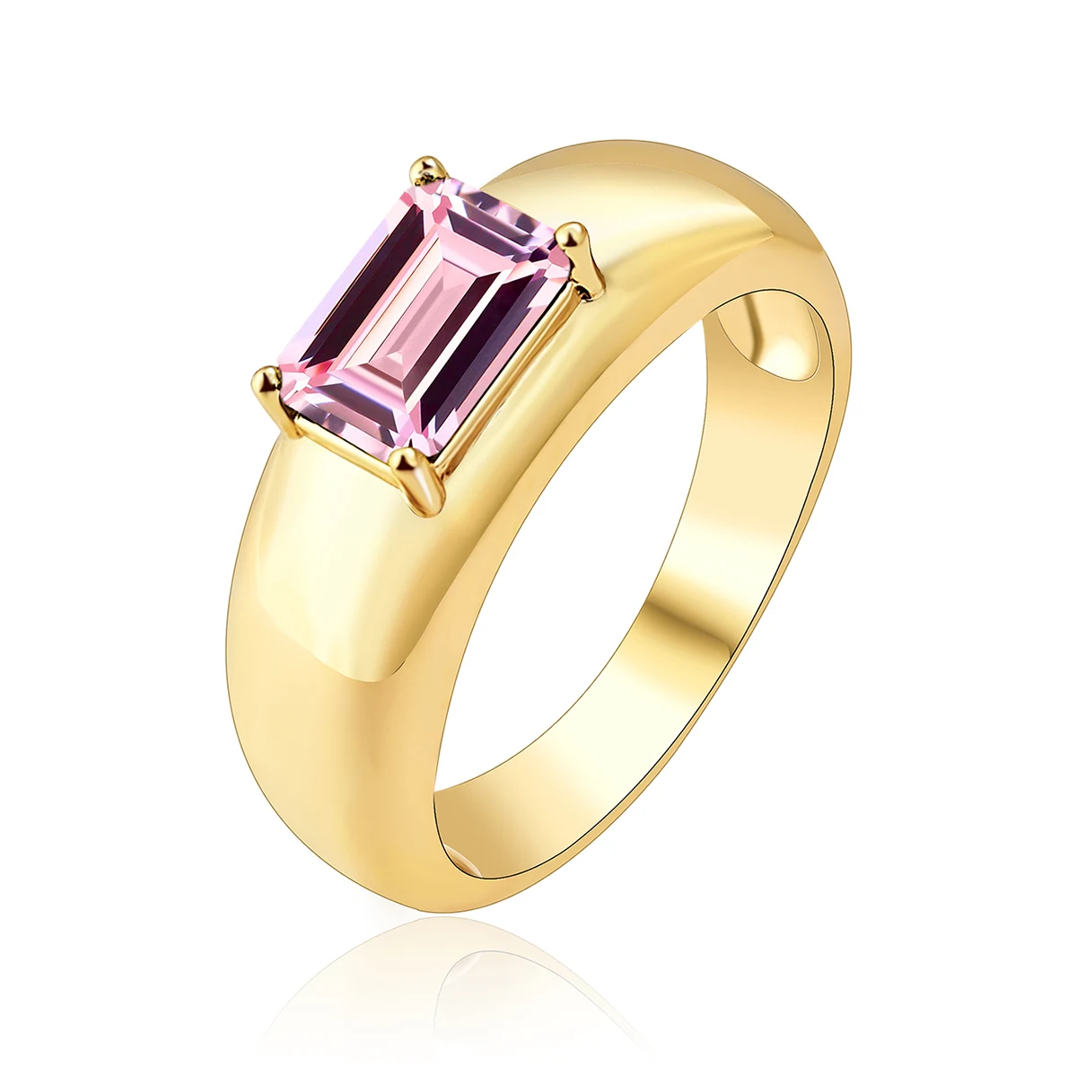 Cubic Zirconia Europe and the United States Finger Ring Hand Jewelry Simple Luxury made by BlueOne Jewelry