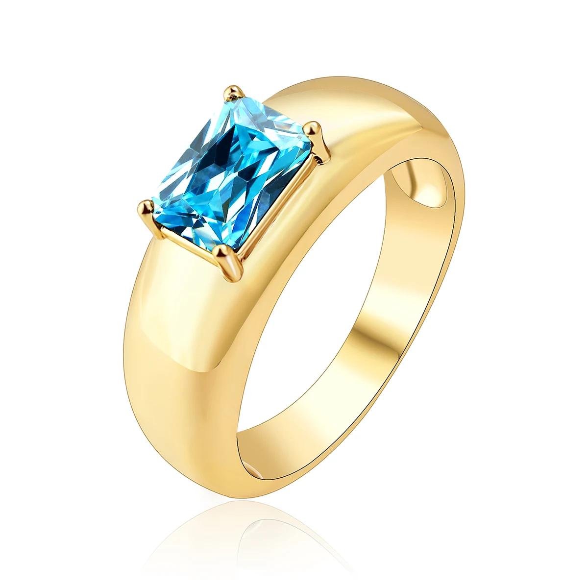 Europe and the United States Finger Ring Hand Jewelry Simple Luxury made by BlueOne Jewelry