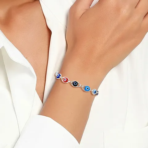 Europe and the United States Devil’s Eye Bracelet Simple Hand Jewelry - view 2