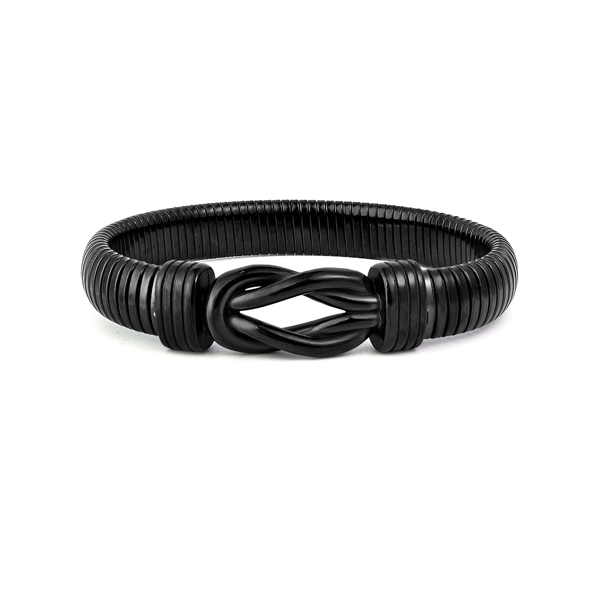 Minimalist Europe and the United States Stainless Steel Goose Throat Chain Elastic Charm Bracelet made by BlueOne Jewelry