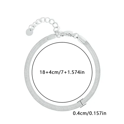 Stainless Steel Europe and the United States Titanium Steel Hip-hop Personality Blade Chain Charm Bracelet - view 3
