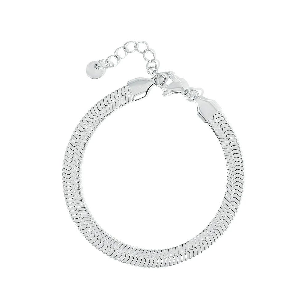 Europe and the United States Titanium Steel Hip-hop Personality Blade Chain Charm Bracelet - Style 2111 made by BlueOne Jewelry
