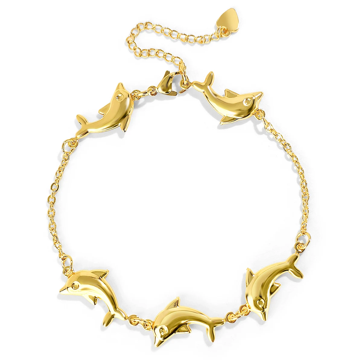 Europe and the United States Dolphin Bracelet Jewelry High-grade Color Bracelet made by BlueOne Jewelry