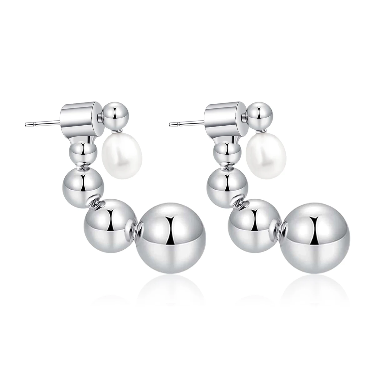 Europe and the United States Earrings Female High-level Earrings Light Luxury made by BlueOne Jewelry