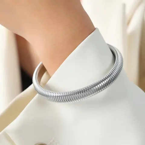 Europe and the United States Exaggerated Elastic Bracelet Thread Multi-specification Jewelry - view 2