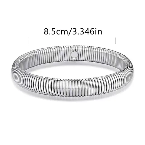 Europe and the United States Exaggerated Elastic Bracelet Thread Multi-specification Jewelry - view 3