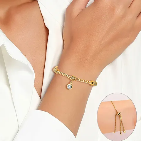 Europe and the United States Fashion Adjustable Flow Bracelet Ins Niche - view 2