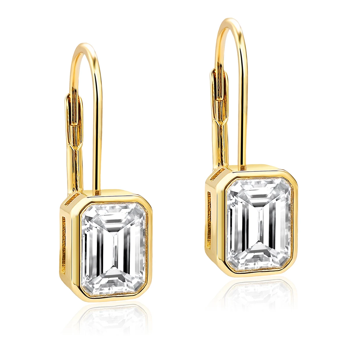 Europe and the United States Fashion Niche Zircon Earrings Female made by BlueOne Jewelry