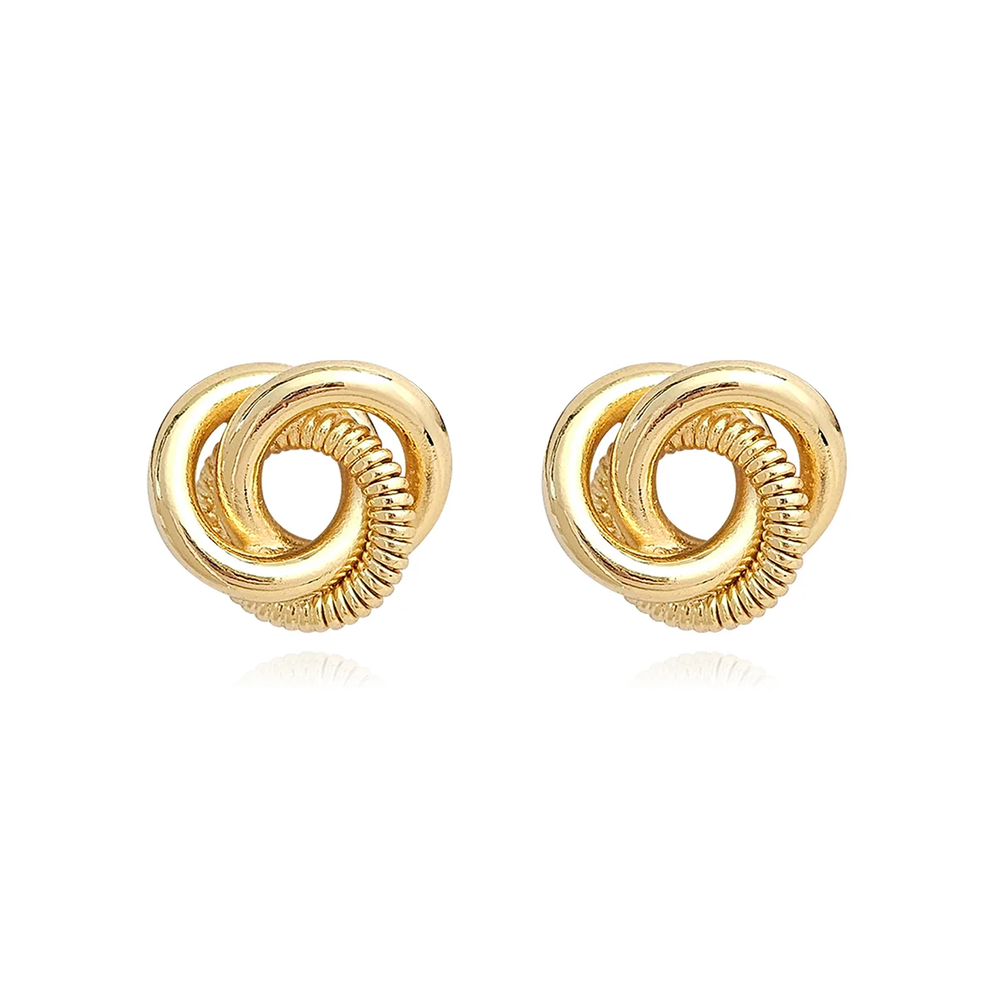 Europe and the United States Fashion Simple Geometric Irregular Jewelry Niche Stud Earrings - Style 3879 made by BlueOne Jewelry
