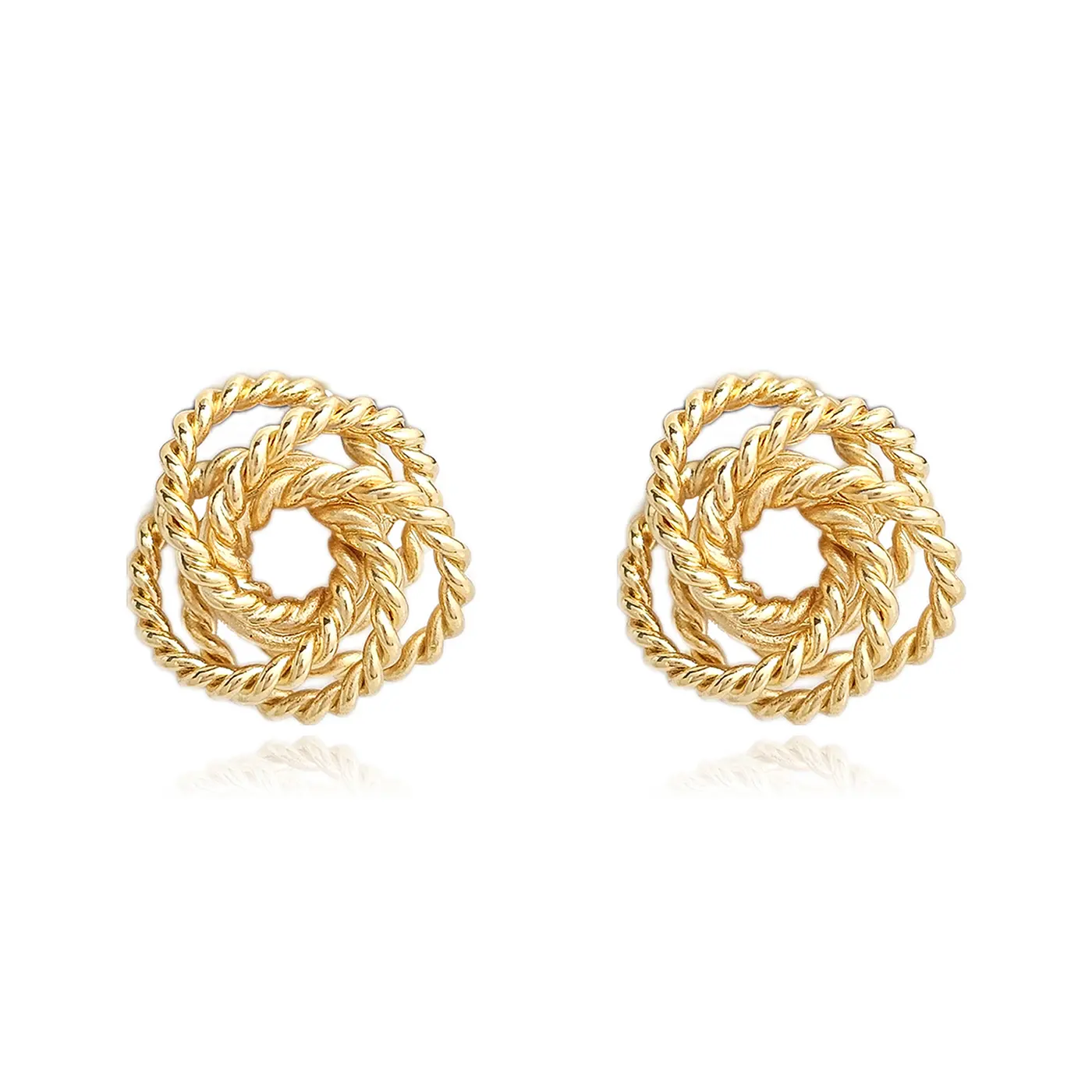 Europe and the United States Fashion Simple Geometric Irregular Jewelry Niche Stud Earrings - Style 3739 made by BlueOne Jewelry