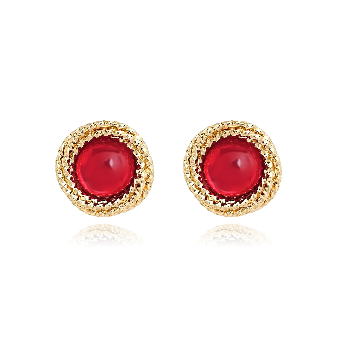 Europe and the United States Fashion Simple Geometric Irregular Jewelry Niche Stud Earrings made by BlueOne Jewelry