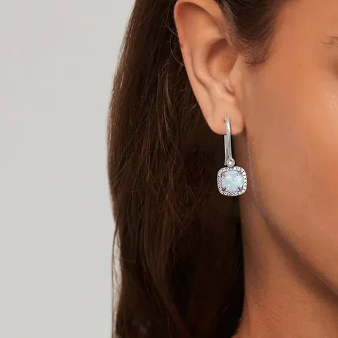 Europe and the United States Fashion Simple Square Earrings for Women - view 2