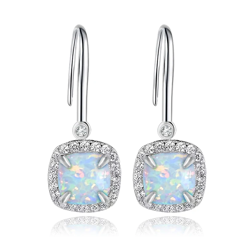 Europe and the United States Fashion Simple Square Earrings for Women made by BlueOne Jewelry