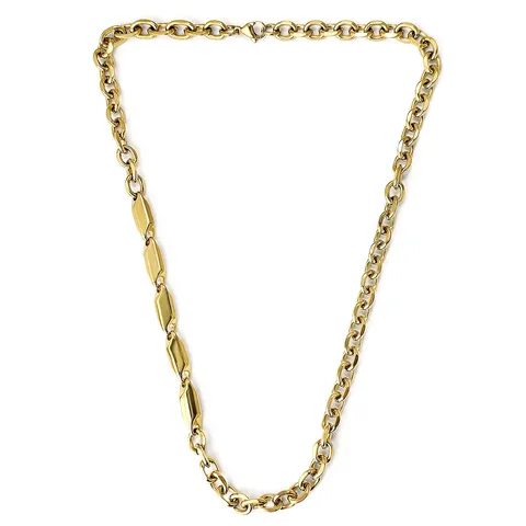 Europe and the United States Hip-hop Necklaces Hip-hop Models Titanium Steel - Stainless Steel jewelry made by BlueOne Jewelry