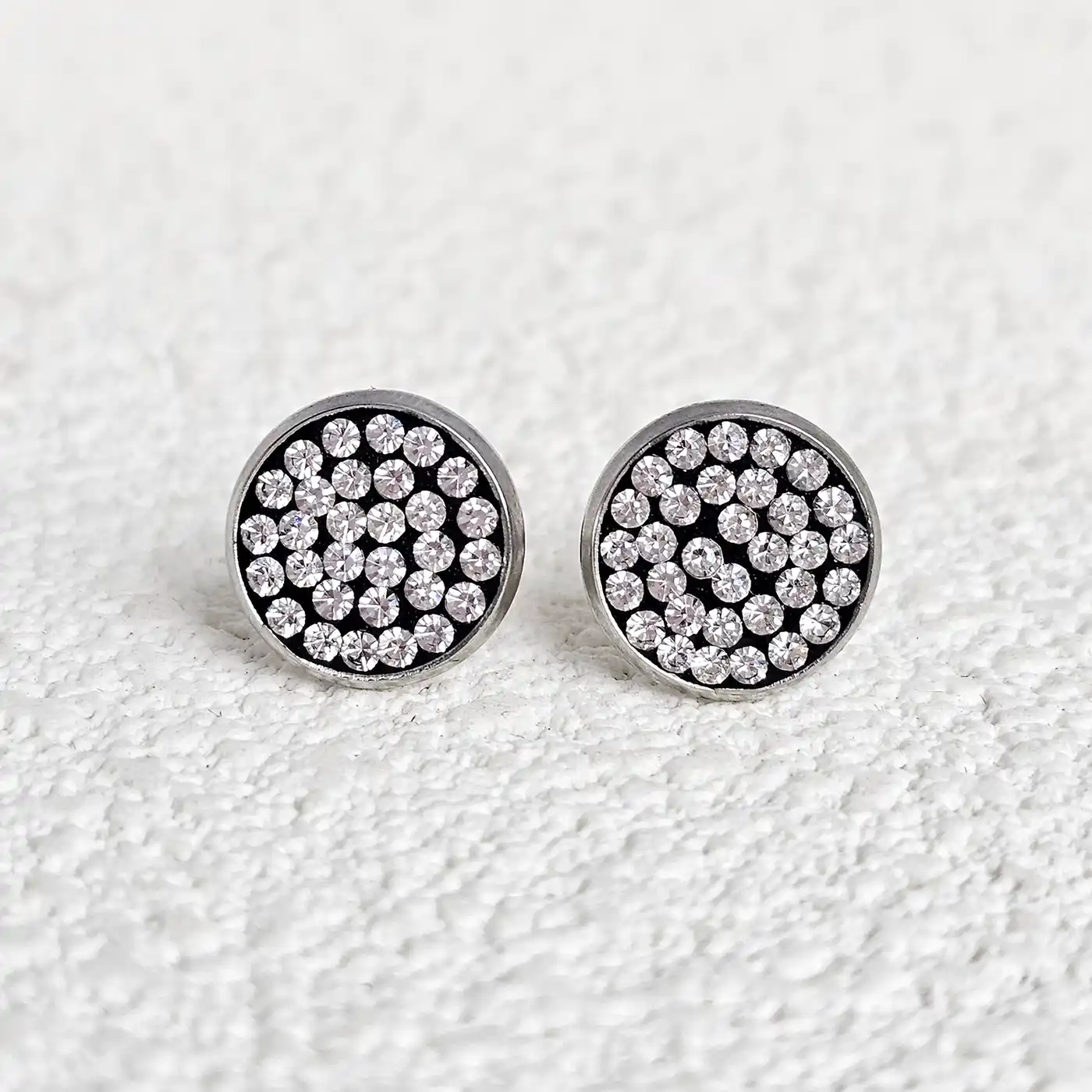 Europe and the United States Full Star Earrings Stainless Steel Earrings made by BlueOne Jewelry