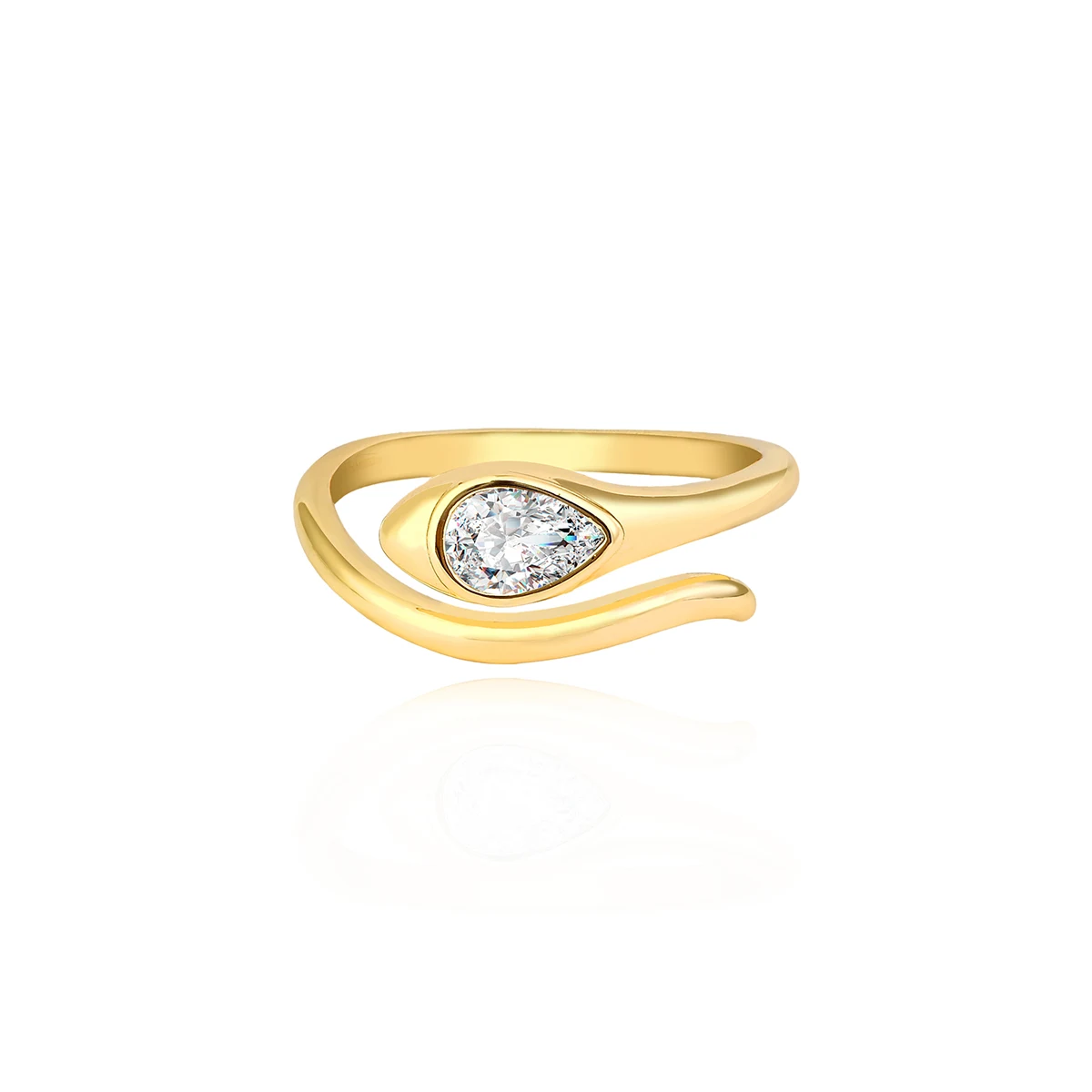 Europe and the United States Ins Fashion Personality Simple Finger Ring made by BlueOne Jewelry