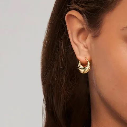 Europe and the United States Ins Retro Fashion Simple Earrings Senior - view 2