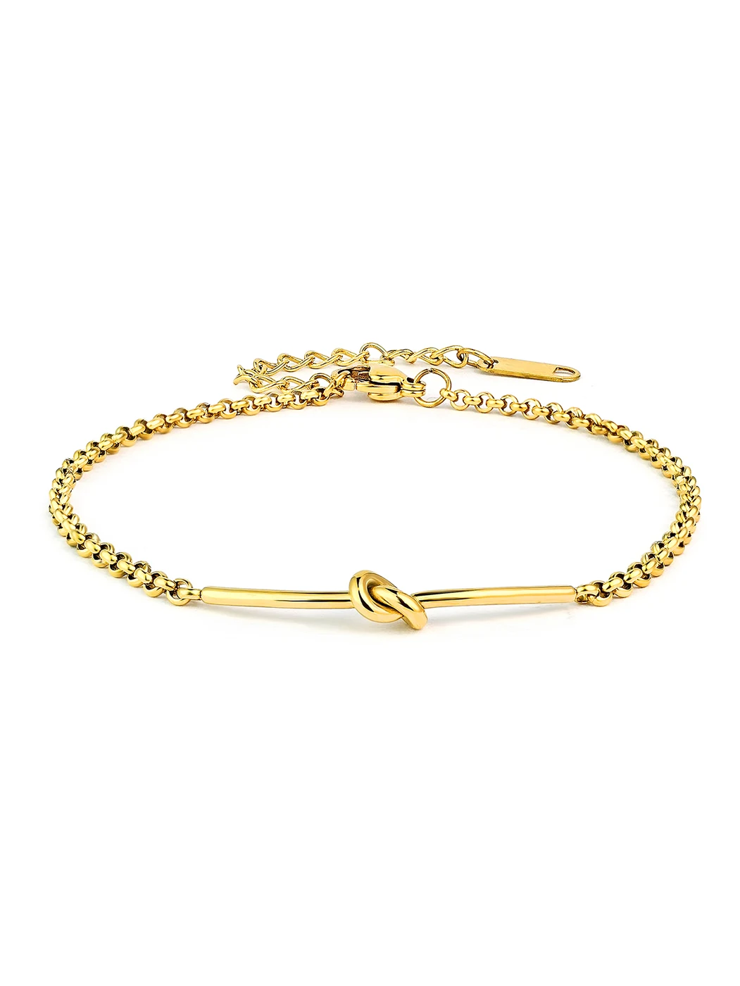 Europe and the United States Ins Simple Temperament Rope Knot Bracelet made by BlueOne Jewelry