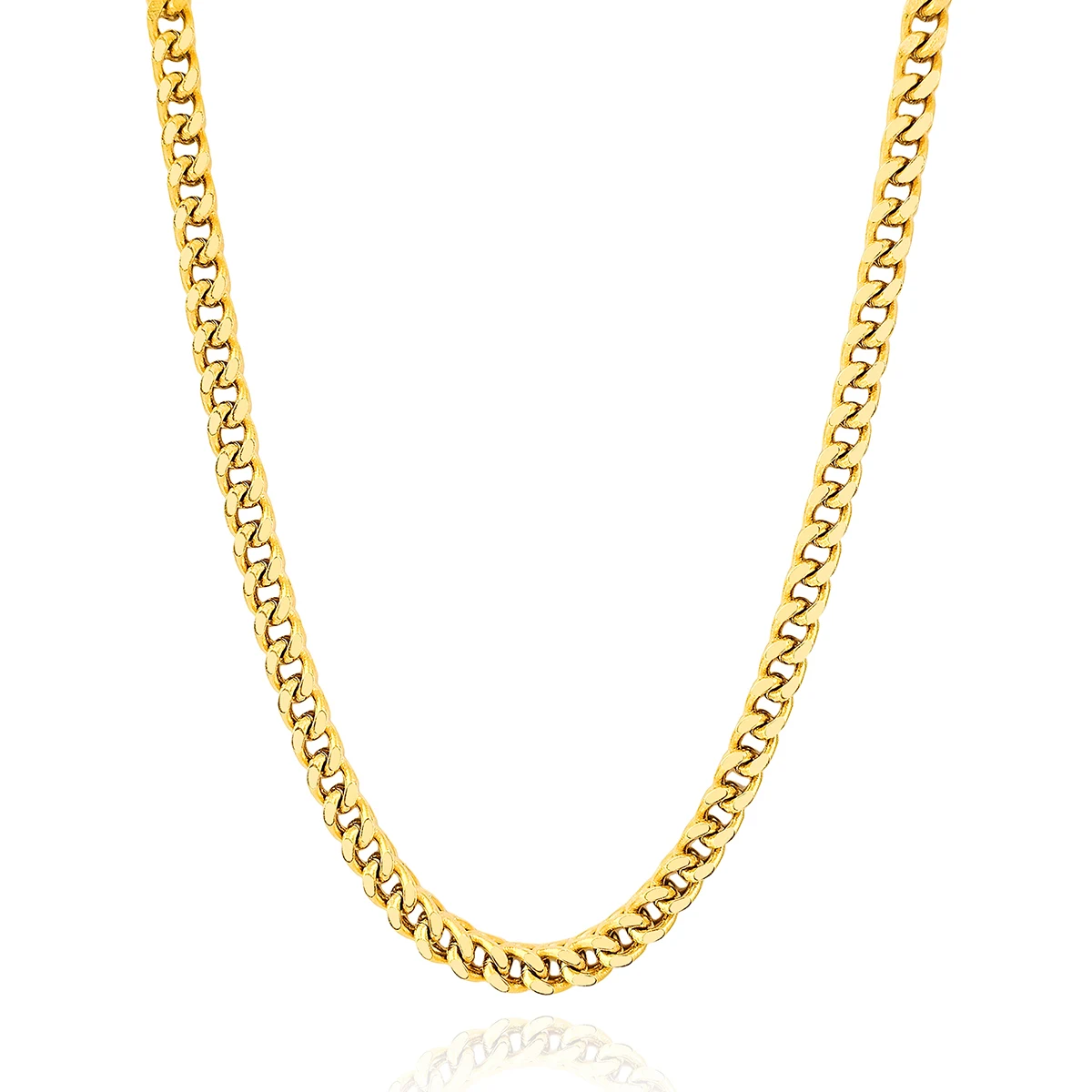Europe and the United States Necklaces Not Lose Color Cuban Necklaces made by BlueOne Jewelry