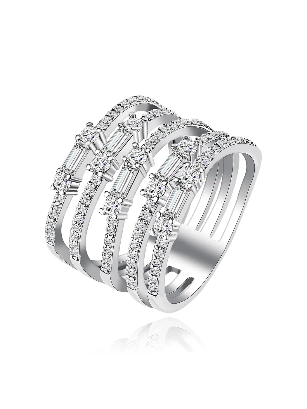 Europe and the United States Irregular Personality Ring Men and Women made by BlueOne Jewelry