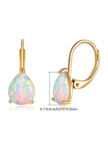 Europe and the United States Japan and South Korea Simple Earrings - view 3
