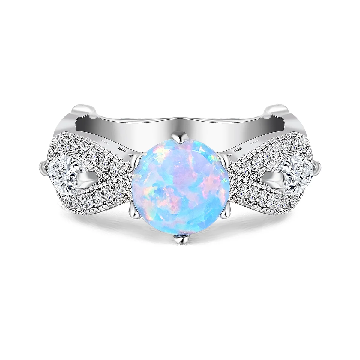 Europe and the United States Jewelry Titanium Steel Australopith Ring Retro made by BlueOne Jewelry