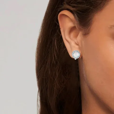 Opal Europe and the United States Jewelry Without Ear Holes Ear Clips Stud Earrings - view 2