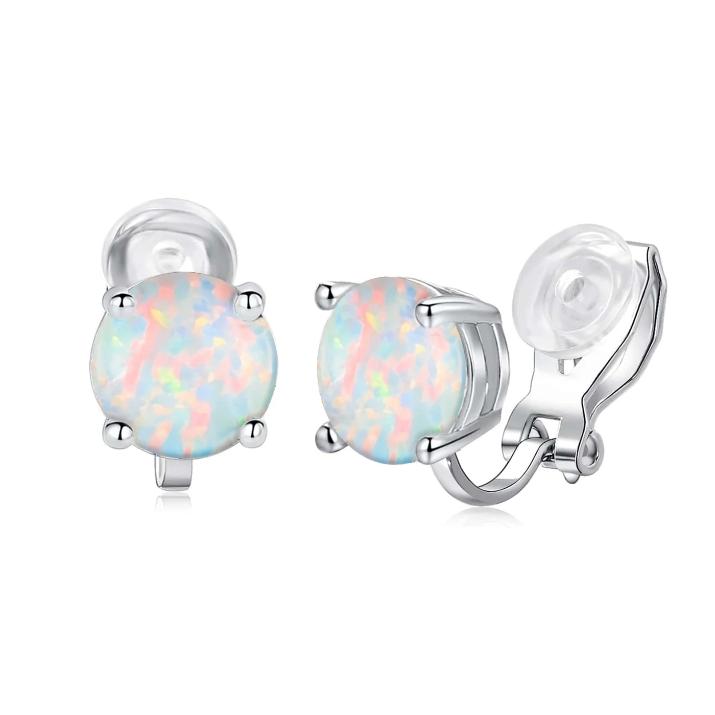Plated Brass Europe and the United States Jewelry Without Ear Holes Ear Clips Stud Earrings made by BlueOne Jewelry
