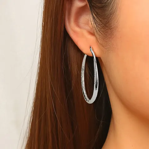 Europe and the United States Fashion Exaggerated Large Circle Earrings Personalized - view 2