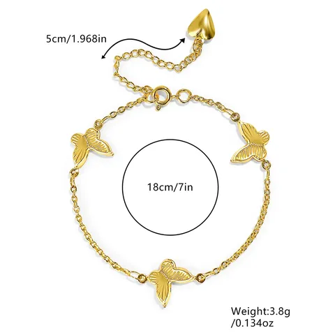 Europe and the United States Niche Design Premium Butterfly Bracelet Female - view 3