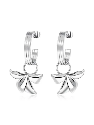 Europe and the United States Retro Style Personalized Flower Earrings Temperament - Plated Brass jewelry made by BlueOne Jewelry