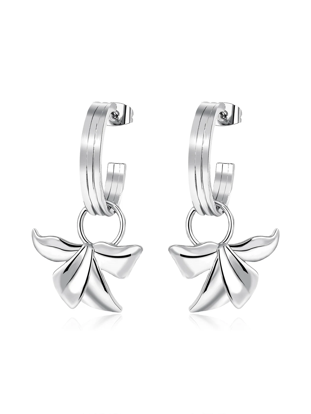 Europe and the United States Retro Style Personalized Flower Earrings Temperament made by BlueOne Jewelry
