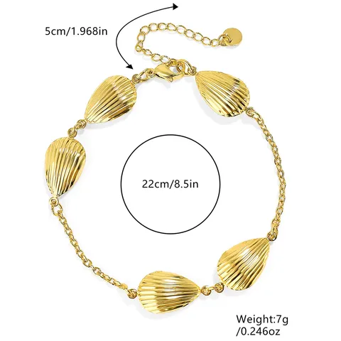 Europe and the United States Shell Bracelets Jewelry High-class Not Losing - view 3