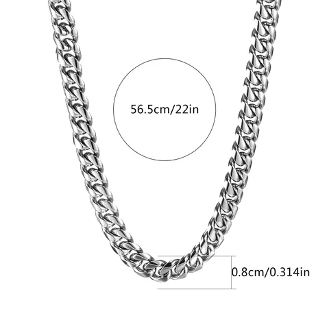 Europe and the United States Simple Fashion Commuting Men and Women Necklace - view 3