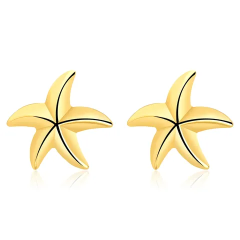 Europe and the United States Stainless Steel Earrings Exaggerated Irregular Earrings - Stainless Steel jewelry made by BlueOne Jewelry