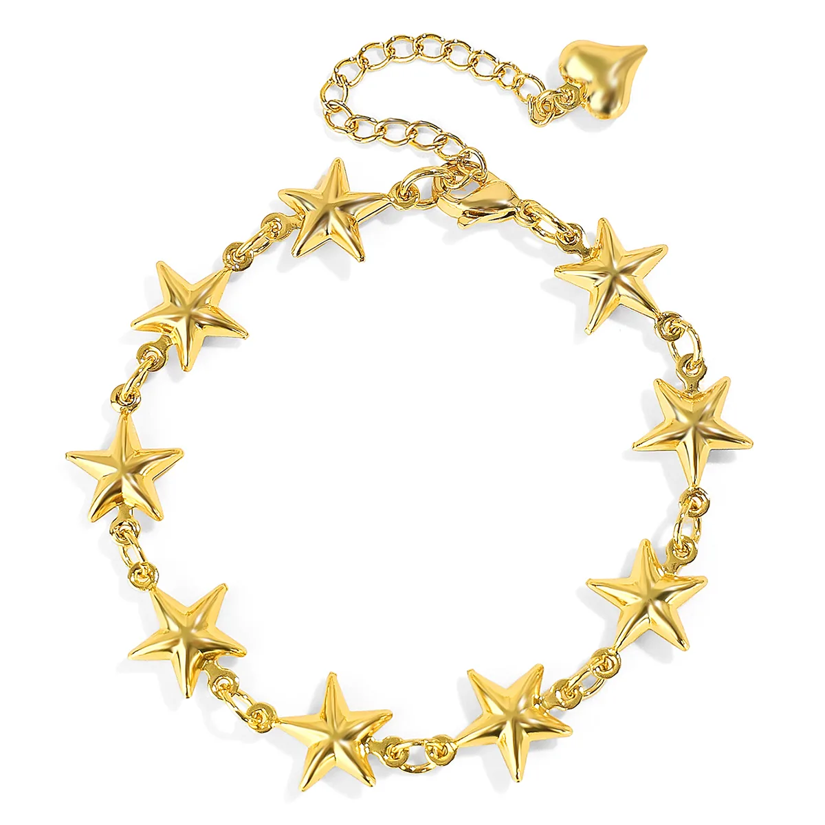 Europe and the United States Star Bracelet Exquisite Titanium Steel Ornaments made by BlueOne Jewelry