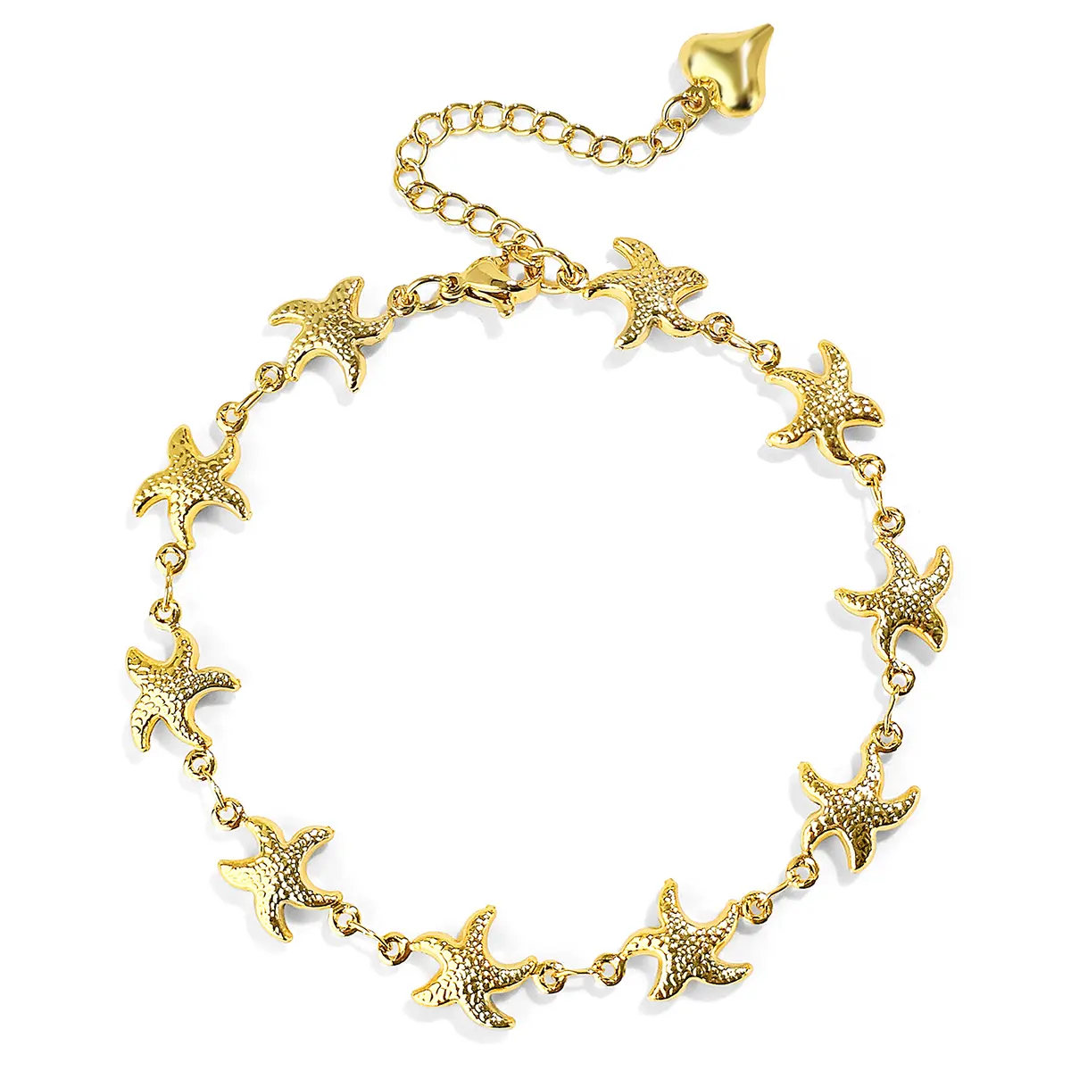 Europe and the United States Starfish Bracelet Jewelry High-class Not Losing made by BlueOne Jewelry