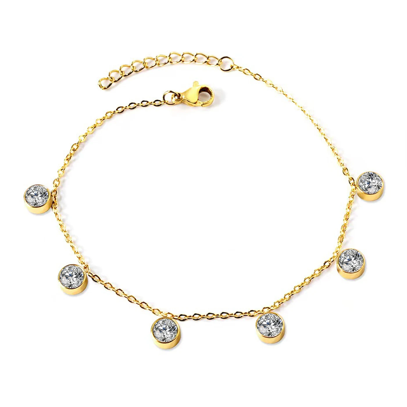 Europe and the United States Titanium Steel Bracelet Does Not Lose made by BlueOne Jewelry